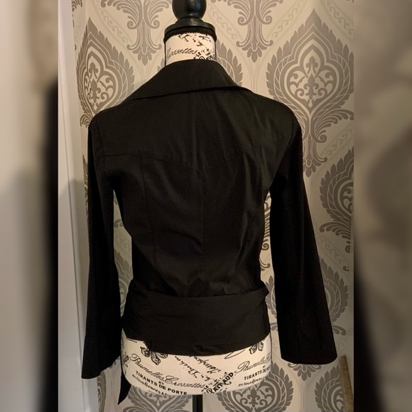 Diane Von Furstenberg Front Wrap Button Up Blouse - Picture 3 of 3